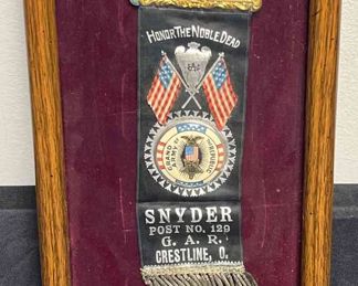 GAR Post 129 Honor The Nobel Dead Ribbon