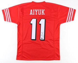 Justin Jefferson Signed Minnesota Vikings Pro Style Purple Jersey; JSA Authenticated
Justin Jefferson Signed Minnesota Vikings Riddell SpeedFlex Mini Helmet; Beckett Authenticated
Alexander Mattison Signed Minnesota Vikings Riddell SpeedFlex Mini Helmet; Minnesota Vikings COA
Justin Jefferson Signed Minnesota Vikings Pro Style Purple Jersey; JSA Authenticated
RARE EXCLUSIVE!! Randy Moss Signed Custom Hydro Dipped "Straight Cash Homie" Authentic Full-Sized Riddell SpeedFlex Helmet #2/3 - Custom EVERYTHING!
Cris Carter Signed Minnesota Vikings Pro Style Jersey (Schwartz)
Cris Carter Signed Full-Sized NFL Football; Schwartz Authenticated
Cris Carter Signed Vikings Flash Alternate Speed Mini Helmet; Schwartz Authenticated
Adrian Peterson Signed Custom Hydro Dipped Inscribed "28" Authentic Full-Sized Schutt F7 Helmet with Visor & Details; Beckett Authenticated
Adrian Peterson Signed Full-Sized NFL Football; Beckett Authenticated
Adrian Peterson Signed Limited Edition Minnesota Vikings Pro S