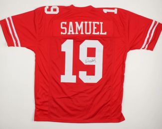 Justin Jefferson Signed Minnesota Vikings Pro Style Purple Jersey; JSA Authenticated
Justin Jefferson Signed Minnesota Vikings Riddell SpeedFlex Mini Helmet; Beckett Authenticated
Alexander Mattison Signed Minnesota Vikings Riddell SpeedFlex Mini Helmet; Minnesota Vikings COA
Justin Jefferson Signed Minnesota Vikings Pro Style Purple Jersey; JSA Authenticated
RARE EXCLUSIVE!! Randy Moss Signed Custom Hydro Dipped "Straight Cash Homie" Authentic Full-Sized Riddell SpeedFlex Helmet #2/3 - Custom EVERYTHING!
Cris Carter Signed Minnesota Vikings Pro Style Jersey (Schwartz)
Cris Carter Signed Full-Sized NFL Football; Schwartz Authenticated
Cris Carter Signed Vikings Flash Alternate Speed Mini Helmet; Schwartz Authenticated
Adrian Peterson Signed Custom Hydro Dipped Inscribed "28" Authentic Full-Sized Schutt F7 Helmet with Visor & Details; Beckett Authenticated
Adrian Peterson Signed Full-Sized NFL Football; Beckett Authenticated
Adrian Peterson Signed Limited Edition Minnesota Vikings Pro S