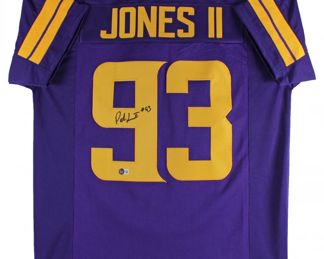 Justin Jefferson Signed Minnesota Vikings Pro Style Purple Jersey; JSA Authenticated
Justin Jefferson Signed Minnesota Vikings Riddell SpeedFlex Mini Helmet; Beckett Authenticated
Alexander Mattison Signed Minnesota Vikings Riddell SpeedFlex Mini Helmet; Minnesota Vikings COA
Justin Jefferson Signed Minnesota Vikings Pro Style Purple Jersey; JSA Authenticated
RARE EXCLUSIVE!! Randy Moss Signed Custom Hydro Dipped "Straight Cash Homie" Authentic Full-Sized Riddell SpeedFlex Helmet #2/3 - Custom EVERYTHING!
Cris Carter Signed Minnesota Vikings Pro Style Jersey (Schwartz)
Cris Carter Signed Full-Sized NFL Football; Schwartz Authenticated
Cris Carter Signed Vikings Flash Alternate Speed Mini Helmet; Schwartz Authenticated
Adrian Peterson Signed Custom Hydro Dipped Inscribed "28" Authentic Full-Sized Schutt F7 Helmet with Visor & Details; Beckett Authenticated
Adrian Peterson Signed Full-Sized NFL Football; Beckett Authenticated
Adrian Peterson Signed Limited Edition Minnesota Vikings Pro S