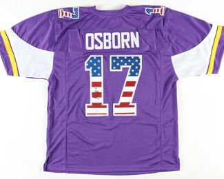 Justin Jefferson Signed Minnesota Vikings Pro Style Purple Jersey; JSA Authenticated
Justin Jefferson Signed Minnesota Vikings Riddell SpeedFlex Mini Helmet; Beckett Authenticated
Alexander Mattison Signed Minnesota Vikings Riddell SpeedFlex Mini Helmet; Minnesota Vikings COA
Justin Jefferson Signed Minnesota Vikings Pro Style Purple Jersey; JSA Authenticated
RARE EXCLUSIVE!! Randy Moss Signed Custom Hydro Dipped "Straight Cash Homie" Authentic Full-Sized Riddell SpeedFlex Helmet #2/3 - Custom EVERYTHING!
Cris Carter Signed Minnesota Vikings Pro Style Jersey (Schwartz)
Cris Carter Signed Full-Sized NFL Football; Schwartz Authenticated
Cris Carter Signed Vikings Flash Alternate Speed Mini Helmet; Schwartz Authenticated
Adrian Peterson Signed Custom Hydro Dipped Inscribed "28" Authentic Full-Sized Schutt F7 Helmet with Visor & Details; Beckett Authenticated
Adrian Peterson Signed Full-Sized NFL Football; Beckett Authenticated
Adrian Peterson Signed Limited Edition Minnesota Vikings Pro S