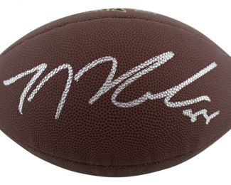 Justin Jefferson Signed Minnesota Vikings Pro Style Purple Jersey; JSA Authenticated
Justin Jefferson Signed Minnesota Vikings Riddell SpeedFlex Mini Helmet; Beckett Authenticated
Alexander Mattison Signed Minnesota Vikings Riddell SpeedFlex Mini Helmet; Minnesota Vikings COA
Justin Jefferson Signed Minnesota Vikings Pro Style Purple Jersey; JSA Authenticated
RARE EXCLUSIVE!! Randy Moss Signed Custom Hydro Dipped "Straight Cash Homie" Authentic Full-Sized Riddell SpeedFlex Helmet #2/3 - Custom EVERYTHING!
Cris Carter Signed Minnesota Vikings Pro Style Jersey (Schwartz)
Cris Carter Signed Full-Sized NFL Football; Schwartz Authenticated
Cris Carter Signed Vikings Flash Alternate Speed Mini Helmet; Schwartz Authenticated
Adrian Peterson Signed Custom Hydro Dipped Inscribed "28" Authentic Full-Sized Schutt F7 Helmet with Visor & Details; Beckett Authenticated
Adrian Peterson Signed Full-Sized NFL Football; Beckett Authenticated
Adrian Peterson Signed Limited Edition Minnesota Vikings Pro S