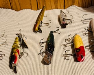Vintage fishing lures