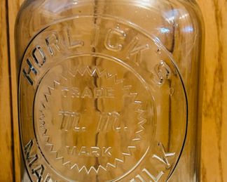 Horlicks Malted Milk jar