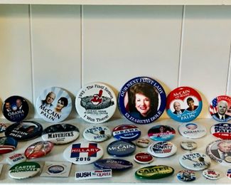Political buttons