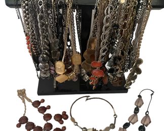 Assorted costume jewelry