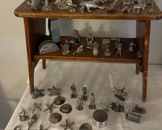 Pewter miniatures 