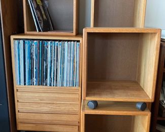 Beautifully made 80's storage cubes