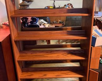 Lots of free standing book /CD/DVD shelves big and small