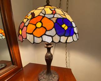Stained glass lamp