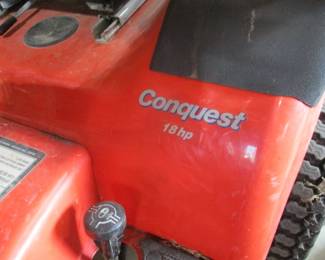 Simplicity Conquest 18HP Riding Lawnmower