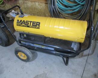 Master 135,000 BTU Torpedo Heater