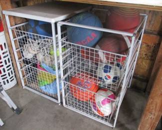 Assortment of Basket Balls / Soccer Balls