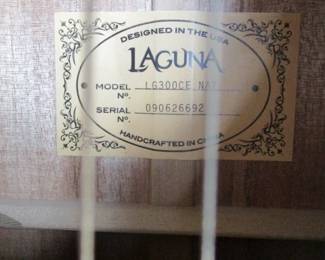 Laguna Acoustic Electric Guitar (Mod. LG300CE)