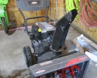 Briggs Stratton Snow Blower