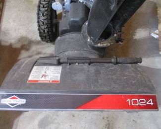 Briggs Stratton Snow Blower