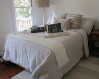 Full Size Bed Frame & Mattress Set