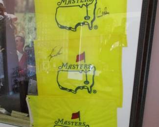 Authentic Masters Autographs (READ SALE DESCRIPTION)