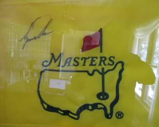 Authentic Masters 1996 Tiger Woods Autograph (READ SALE DESCRIPTION)