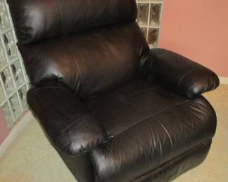 Black Leather Recliner #2