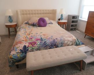 Colorful Crate and Barrel Bedding