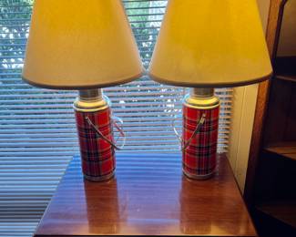 Vintage Thermos Lamps from Cabins in Yosemite (7) total