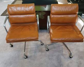 Eames Soft Pad Chairs (5 total)