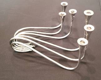 Anton Michelsen Denmark Sterling Silver Candleabra