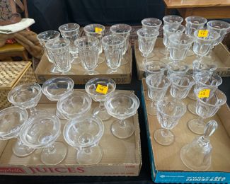 antique glasses