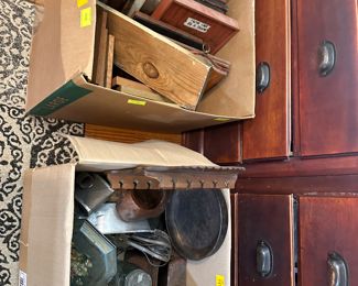 Ball jars and artwork