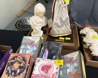 boxed 1990's Marie Osmond mini dolls