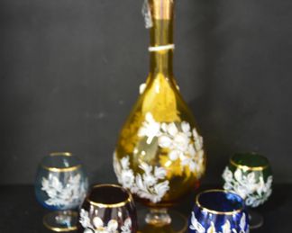 Decanter w/4 Glasses