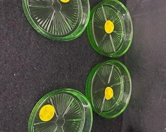Vaseline Coasters