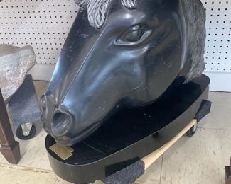 Marble Horse Head