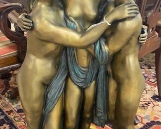 Bronze Three Ladies