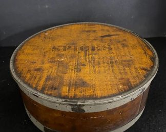 SOLD - 1858 Wooden Spice Set