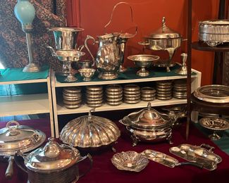 Tons of silver plate