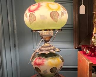 Multiple vintage lamps