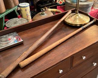 VINTAGE BASEBALL BATS
