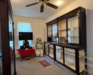 ROOM FULL OF DISPLAY CABINETS