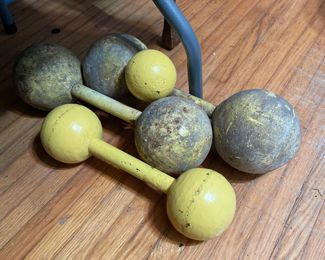 Vintage barbells