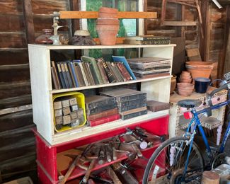 Full garage of treasures