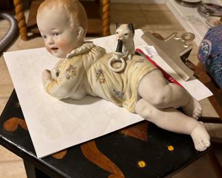 Collection of German bisque