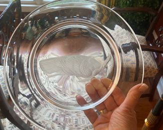 ETCHED BIRD PLATES