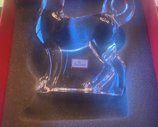 BACCARAT DOG FIGURINE