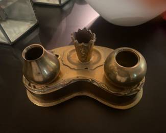 BRASS INK WELL