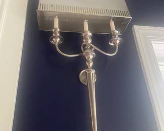 PAIR OF CANDLE SCONCES BY GLOBAL VIEWS(DECORATOR BRAND)