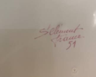 ST CLEMENT FRANCE “59” PLATES