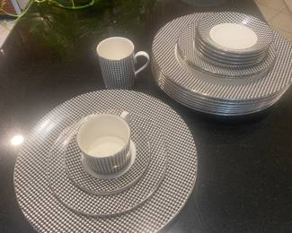 RALPH LAUREN HOUNDSTOOTH CHINA