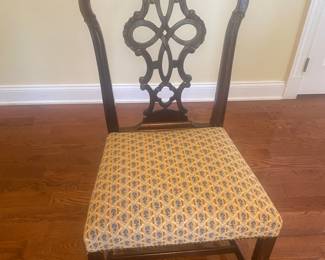  BAKER DINING ROOM WITH 12 CHAIRS(2 ARM AND 10 ARM CHAIRS)